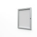 Vergrendelbaar Notitiebord Indoor B1 Brandwerend Zilver 2x A4