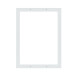 Indoor Lockable Showcase Silver 2x A4