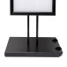 Outdoor Menu Frame Stand Black 8 x A4 Simple Face