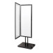 Outdoor Menu Frame Stand Black 8 x A4 Single-Sided