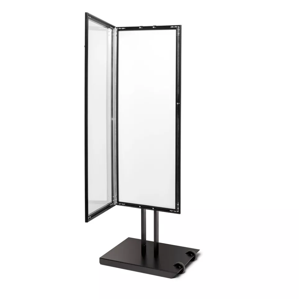 Outdoor Menustandaard Zwart 8 x A4...