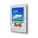 Lockable Poster Case Economy A4