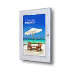 Lockable Poster Case...