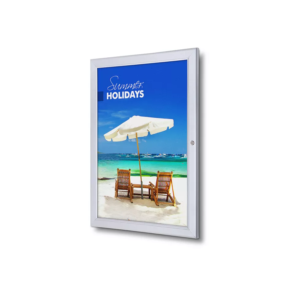 Vergrendelbare Poster Case Economy A2