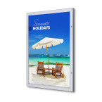 Lockable Poster Case...