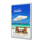 Lockable Poster Case...