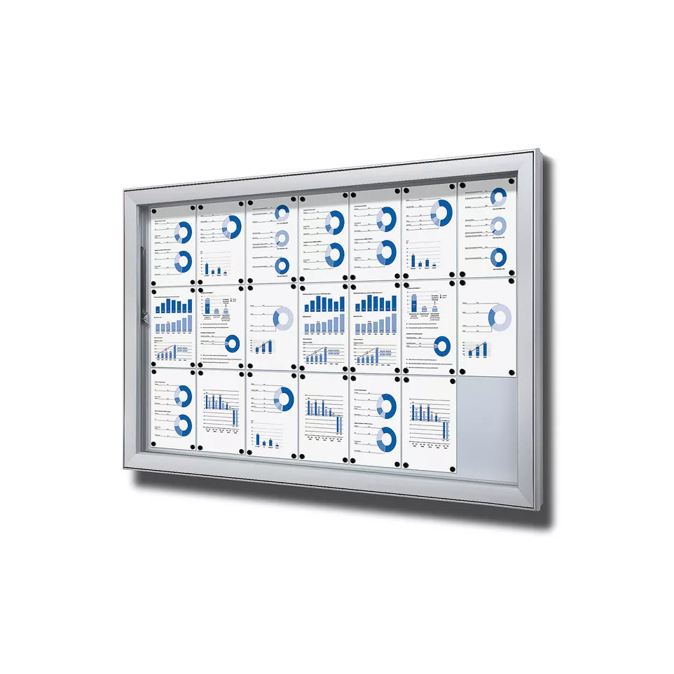 Outdoor Lockable Showcase Extra Deep...