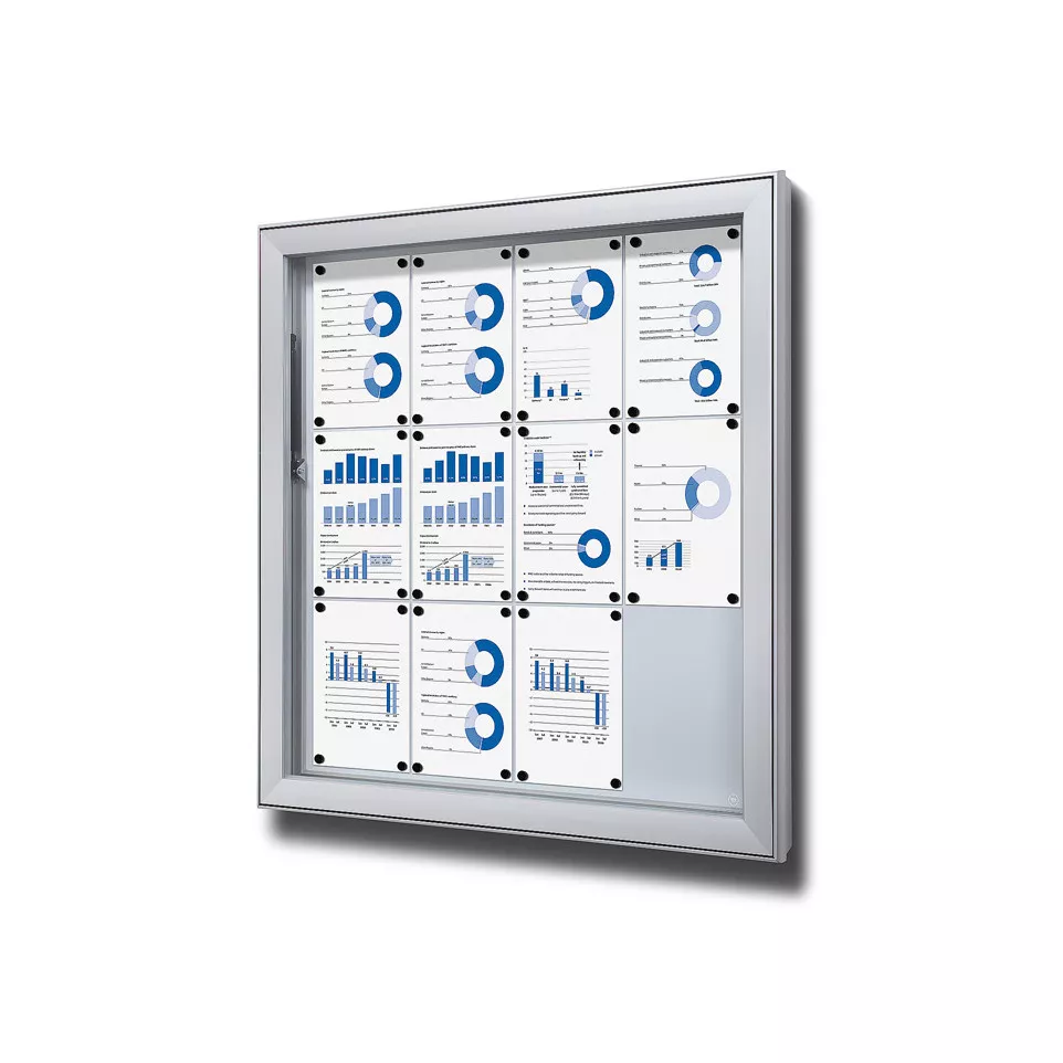 Outdoor Lockable Showcase Extra Deep...