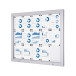 Vergrendelbaar Notitiebord Outdoor Alpha SCA 15 x A4