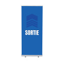 Roll-Banner Budget 85 Complete Set Uitgang Blauw Frans