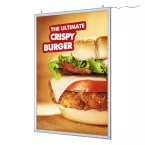 Boîte D'affichage Lumineux LED Double-Face A0