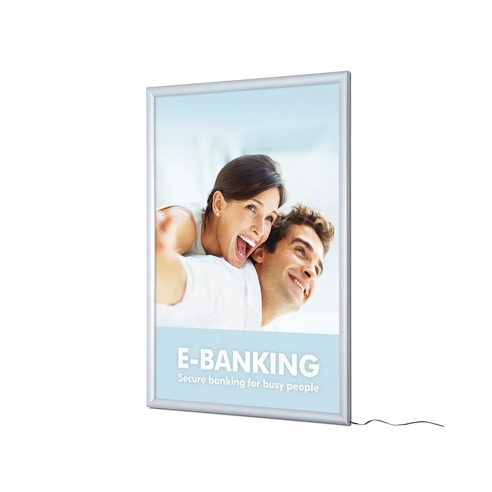 Posterframe LED Verlicht 70 x 100 cm