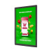 Magnetic Poster Frame Slim A2 Noir