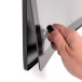Magnetic Poster Frame Slim A2 Noir