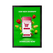 Magnetic Poster Frame Slim A1 Black