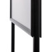 Poster Display Decor Click A1 Double Sided Zwart