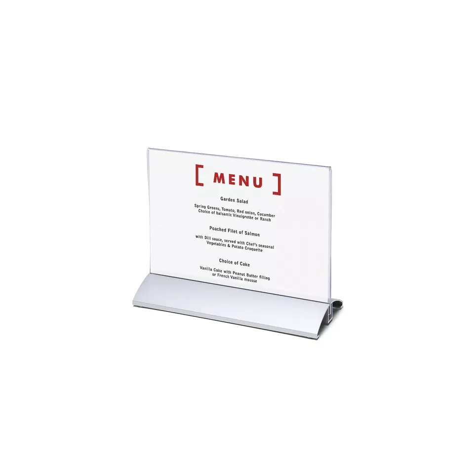 Menu Card Holder A5 Horizontal