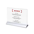 Menu Card Holder Landscape A4