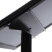 Black Lockable Menu Stand Non-Illuminated 2x A4