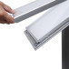 Menustandaard Vergrendelbaar LED Verlichting 2x A4