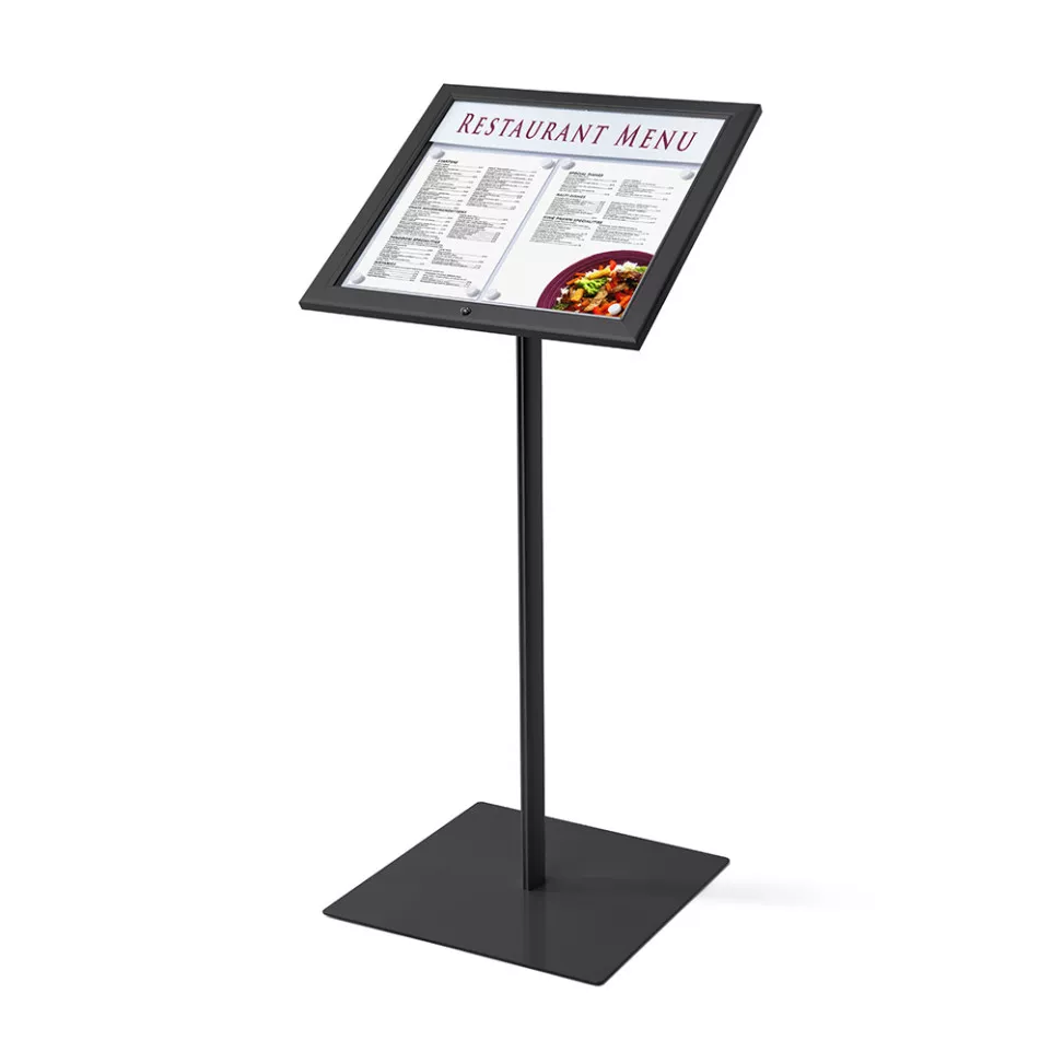 Lockable Menu Stand Non-Illuminated...
