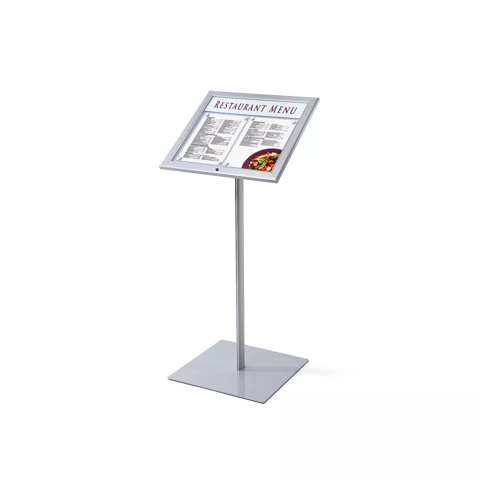 Lockable Menu Stand Non-Illuminated...