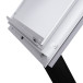 Porte-menu Premium LED Extérieur A2 Noir