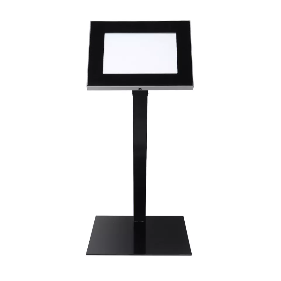 Porte-menu Premium LED Extérieur A2 Noir