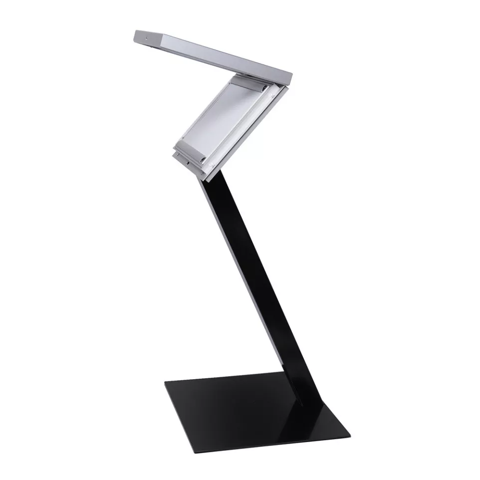 Porte-menu Premium LED Extérieur A2 Noir