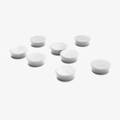 White Magnets 2 cm