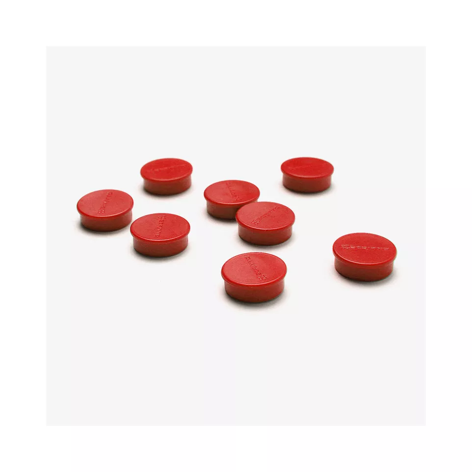 Red Magnets 2 cm