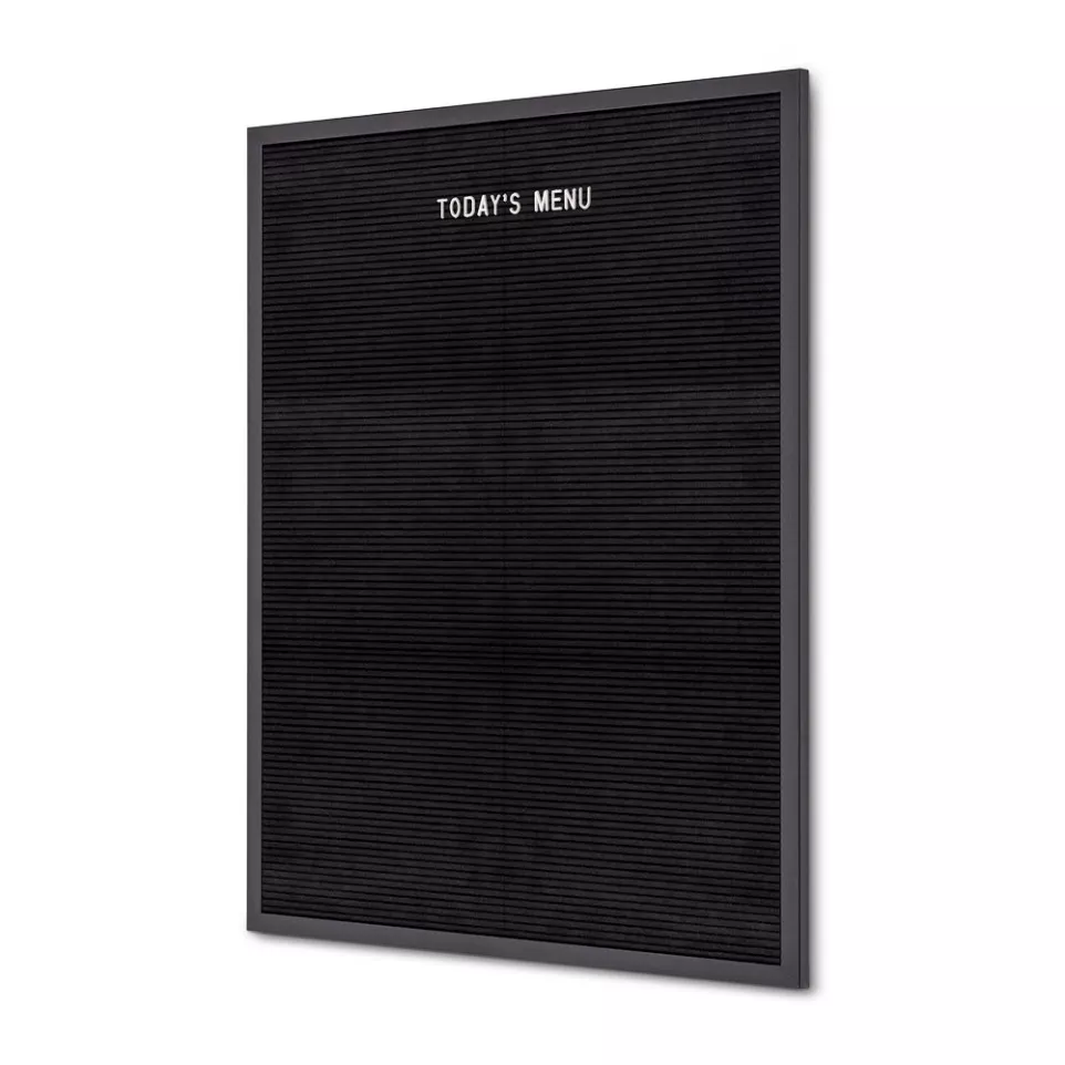 Black Letter Board Black 60 x 80 cm