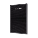 Black Letter Board Black 40 x 60 cm