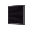 Black Letter Board Black 30 x 30 cm