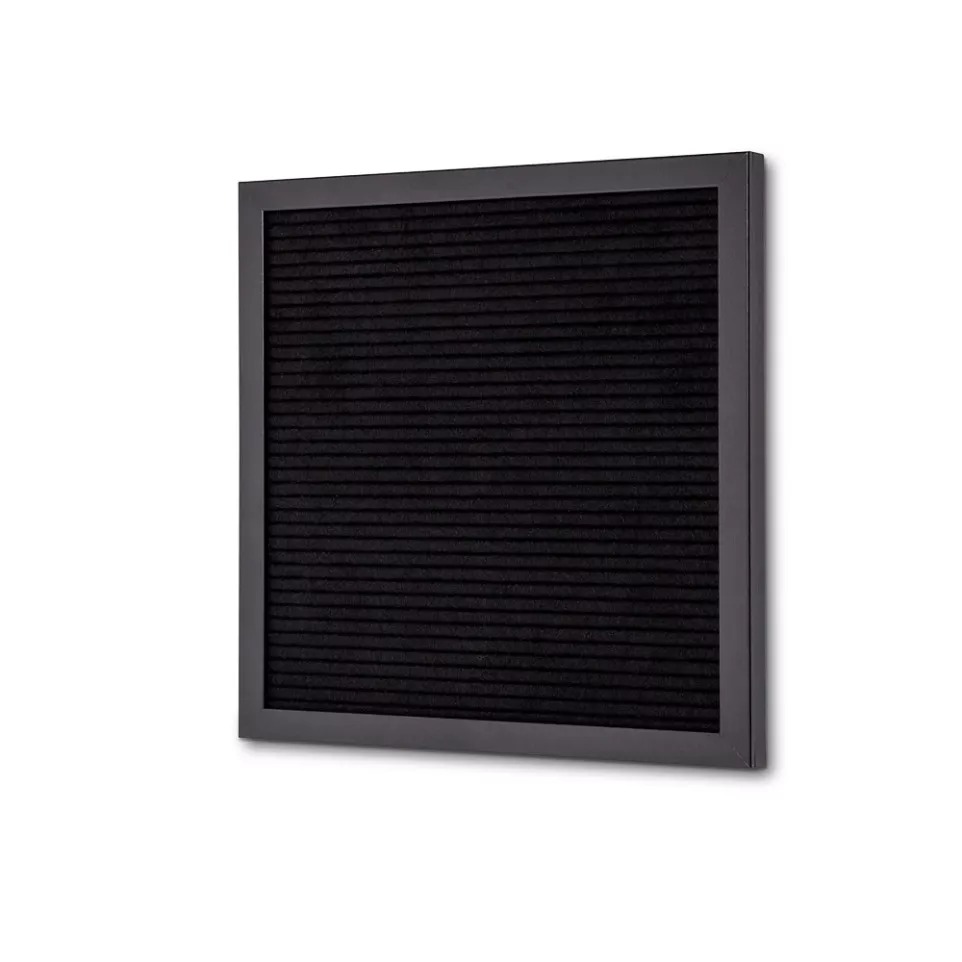 Black Letter Board Black 30 x 30 cm