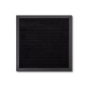 Black Letter Board Black 30 x 30 cm