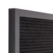 Black Letter Board Black 30 x 30 cm