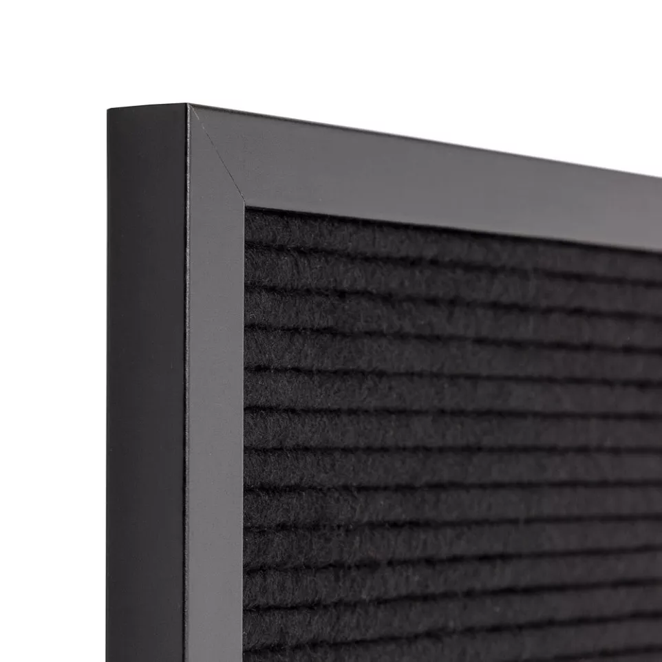 Black Letter Board Black 30 x 30 cm