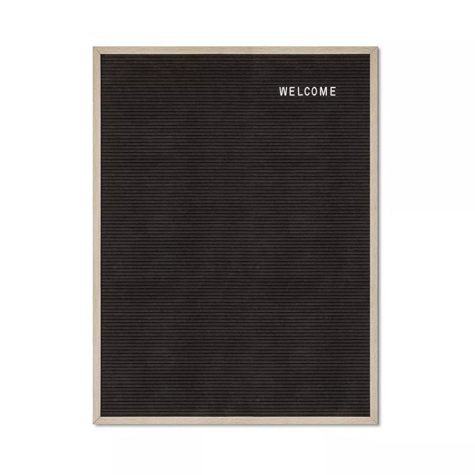 Black Letter Board 60 x 80 cm