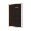 Black Letter Board 40 x 60 cm