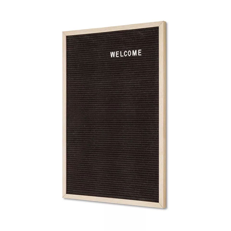 Letterbord Zwart 40 x 60 cm