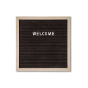 Black Letter Board 30 x 30 cm