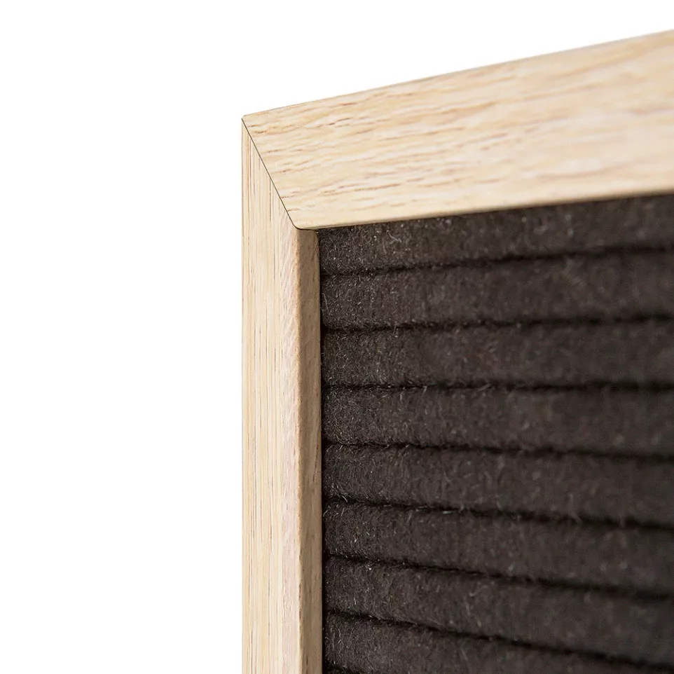 Letterbord Zwart 30 x 30 cm