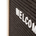 Black Letter Board 30 x 30 cm