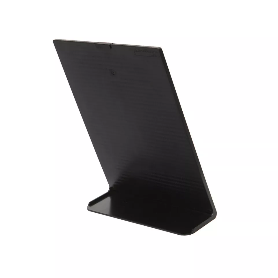 Scritto® Menu Stand L-Shape Black A5