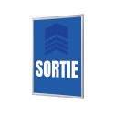 Cadres Clic-clac A4 Komplett-Set Sortir Bleu Français