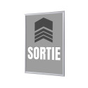 Cadres Clic-clac A4 Komplett-Set Sortir Grise Français