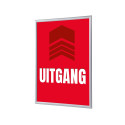 Snap Frame G25 Poster Paper A4 Exit Red NL I482