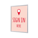 Snap Frame G25 Poster Paper A4 Sign In R. EN I456