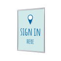 Snap Frame G25 Poster Paper A4 Sign In B. EN I452